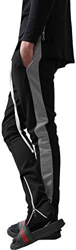 Muške trake za staze hlače Skinny Fit Stretch Trouser Elastic Jogger