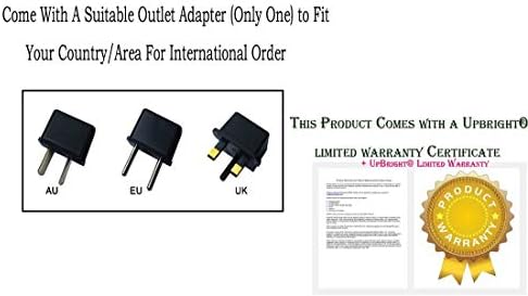 UPBright Novi Global 12V AC/DC adapter kompatibilan sa SIP 07162 07101 07103 07104 SC Booster 4000 8000 9800 18002XP 12V/24V Pro Booster