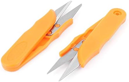 Novi lon0167 krojački zanat predstavljene pređe proljetne škare pouzdane efikasnoj šavovi smicanje alata za šivanje narančastih 3pcs