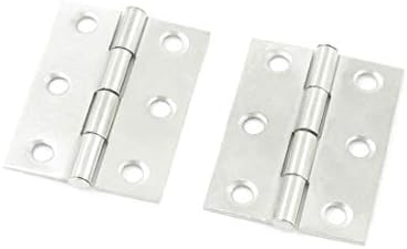 Novi LON0167 2 PCS sadržano 1,69 dugački srebrni pouzdani ton učinkovitosti Metalni ormarići prozorske vrata šarke
