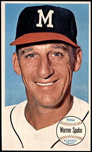 1964. Topps 31 Warren Spahn Milwaukee Braves Ex/Mt Braves