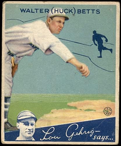 1934. Goudey 36 Walter Betts Boston Braves Dobri Braves