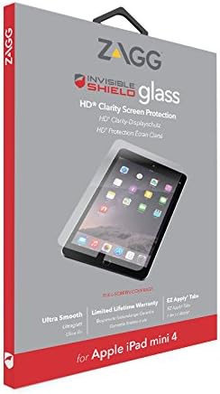 Zagg InvisibleShield - Zaštitnik zaslona od kaljenog stakla napravljen za Apple iPad Mini 4 i iPad Mini 5 - Clear