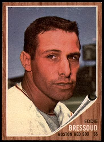 1962. Topps 504 Eddie Bressoud Boston Red Sox NM+ Red Sox