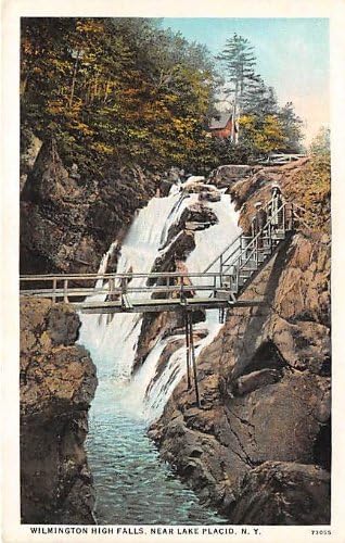 Jezero Placid, New York razgledna razglednica
