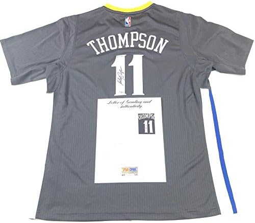Klay Thompson potpisao je Jersey PSA/DNA Fanatics Auto ocjena 10 LOA - Autografirani NBA dresovi