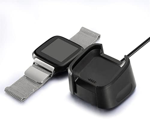 WTUKMO USB za punjenje držača punjača punjača Cradle za Fitbit Versa Smart Watch