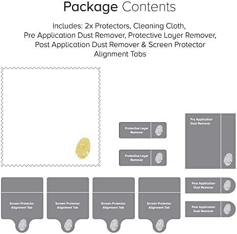 Celicious svile blagi zaslon za zaštitni zaštitni film kompatibilan sa Samsung Galaxy Tab S7 [Pack od 2]