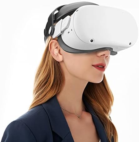 Masiken je nadogradio remen za glavu za VR slušalice, Elite Shift Shift na čelu Stiskanje lica za oslobađanje čela Povećajte udobnost