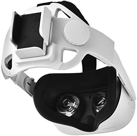 Ahroy elitni remen za Oculus Quest 2, Oculus Quest 2 pribor, podesivi trak za glavu pojačano podržavanje glave i smanjuje pritisak